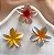 PRESILHA FLOR METAL ESMALTADO BIJU (GRUPO 2) - Imagem 1