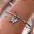 PULSEIRA/BRACELETE PINGENTE BORBOLETA ESMALTADO AÇO 316L⭐️ - Imagem 2