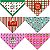 Combo de Bandanas Medias de Natal - Imagem 2