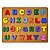 Aprenda Brincando Didático Dm Toys - Cores e alfabeto em madeira - Imagem 1