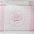 Kit de berço Tiquinho Baby nuvem - rosa - Imagem 1