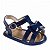 Sandália infantil Pimpolho com laço - azul marinho - Imagem 1