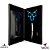 Tesoura Curva 6.5" Aluminio Akemi (Aço 440C) Azul - Imagem 3