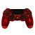Controle Sony Dualshock 4 Vermelho Transparente sem fio - PS4 - Imagem 1
