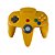 Controle Nintendo 64 Amarelo - Nintendo - Imagem 1