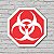 Placa De Parede Decorativa: Biohazard - Imagem 1