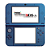 Console Nintendo New 3DS XL Metalic Blue - Nintendo (Europeu) - Imagem 3