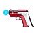 Pistola para PlayStation Move Branca e Vermelha - PS3 - Imagem 2