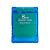 Memory Card 8MB Azul Transparente PS2 - MagicGate - Imagem 1