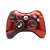 Controle Microsoft Vermelho Cromado - Xbox 360 - Imagem 1