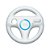 Volante para Nintendo Wii Branco - Wii - Imagem 1