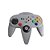 Controle Nintendo 64 Cinza - Dynacom - Imagem 1