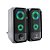 Caixa de Som Gamer Husky Gaming Storm, Preto, RBG Rainbow, 6W, USB - HGMK000 - Imagem 2