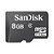 Cartão de Memória Micro SD 8GB - SanDisk - Imagem 1