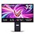 Monitor Gamer Oled UltraGear 32GS95UV-B Dual Mode 32", 480Hz Full HD, 240Hz 4K, 0.03 (GtG), HDR True Black 400 - LG - Imagem 1