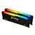 Kit Memória Ram Fury Beast, RGB, Preta, 2x16GB, DDR4, 3200MHz - Kingston - Imagem 1
