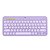 Teclado Logitech K380 Bluetooth Lilás sem fio - Imagem 2