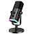 Microfone Fifine AM 8 Dynamic Black, USB, RGB - AmpliGame - Imagem 1