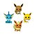 Pack de Boneco Pokémon: Eevee/Vaporeon/Jolteon/Flareon - Funko Pop! - Imagem 2