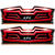 Kit Memória Ram Dazzle, Vermelha, 2x8GB, DDR4, 2400MHz - XPG - Imagem 1