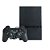 Console PlayStation 2 Slim Preto- Sony (Desbloqueado 1.88) - Imagem 1