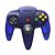 Controle Nintendo 64 Roxo Transparente - Nintendo - Imagem 1