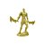 Boneco Kratos Dourado GOD OF WAR (Lâminas do Caos) - Top Cau - Imagem 1