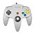 Controle Nintendo 64 Cinza - Nintendo - Imagem 1