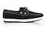 Sapato dock side vegano preto - Imagem 1