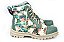Bota Vegano Shoes Naturale Floral Verde - Imagem 3
