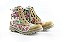 Bota Vegano Shoes Naturale Floral Mostarda - Imagem 2