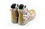 Bota Vegano Shoes Naturale Floral Mostarda - Imagem 4