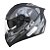 Capacete GP Tech V128 Speed Fosco Preto e Cinza - Imagem 1