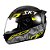 Capacete Sky Cybersnake Fosco Amarelo 58 - Imagem 2