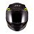 Capacete Sky Cybersnake Fosco Amarelo 62 - Imagem 3