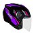 Capacete EBF Spark Jet Sting Lilás 56 - Imagem 1