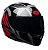 Capacete Bell Qualifier Blaze Gloss Black Red Titanium 58 - Imagem 1