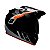 Capacete Bell MX9 Adventure Mips Dash Black White Orange 60 - Imagem 1