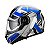 Capacete GP Tech A118 SV Fusion Articulado Preto Azul 58 - Imagem 7