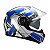 Capacete GP Tech A118 SV Fusion Articulado Preto Azul 58 - Imagem 2