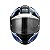 Capacete GP Tech A118 SV Fusion Articulado Preto Azul 60 - Imagem 6