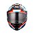 Capacete GP Tech A118 SV Fusion Articulado Vermelho Azul 58 - Imagem 6