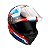 Capacete GP Tech A118 SV Fusion Articulado Vermelho Azul 58 - Imagem 4