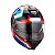 Capacete GP Tech A118 SV Fusion Articulado Vermelho Azul 61 - Imagem 5