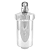 Copo Filtro ABS Cromo P/ Torneira Universal Refil Filtrante - Imagem 3