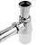 Sifão Pia Tanque Lavanderia Metal Cromado 1.1/4 X 2'' Pol. - Imagem 3
