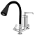 Torneira Filtro Cozinha Bancada Gourmet Preta 2186 C-65 - Imagem 1