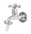 Torneira Para Jardim Tanque Metal Alavanca Cromada 1128 C-33 - Imagem 2