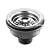 Válvula Pia Cozinha Americana Escoamento 4.1/2" Aço Inox - Imagem 1