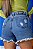 KIT ATACADO 3 UNIDADES | Short Jeans Feminino Dariah - Azul - Imagem 3